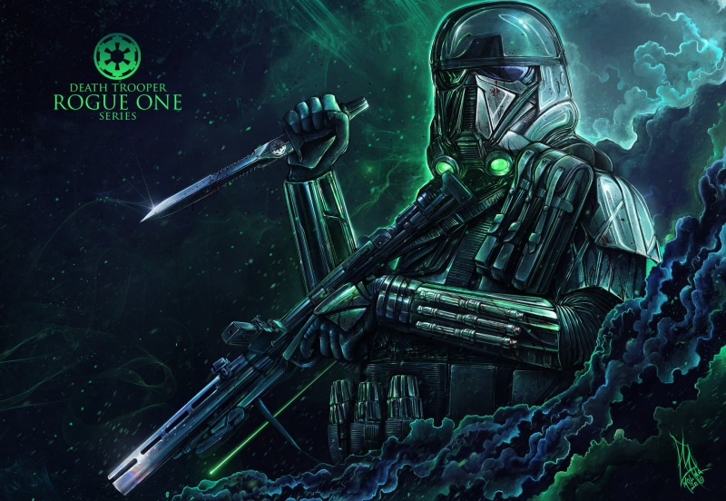 Star Wars, Death Trooper, Rogue One: A Star Wars Story, 1080P