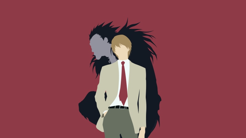 Anime, Ryuk (Death Note), 4K, Death Note, Light Yagami