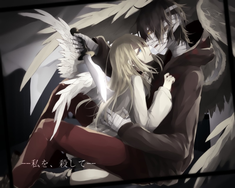 1080P, Zack (Satsuriku No Tenshi), Rachel Gardner, Anime, Satsuriku no Tenshi