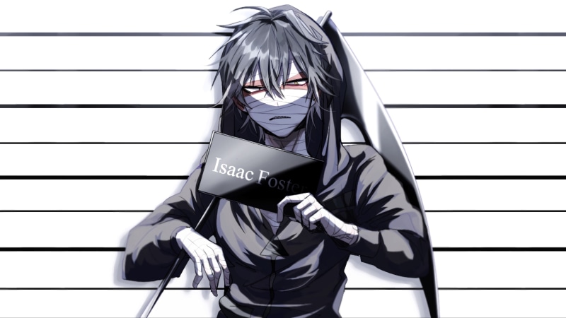 Angels of Death, Isaac Foster, Satsuriku no Tenshi, 4K, anime