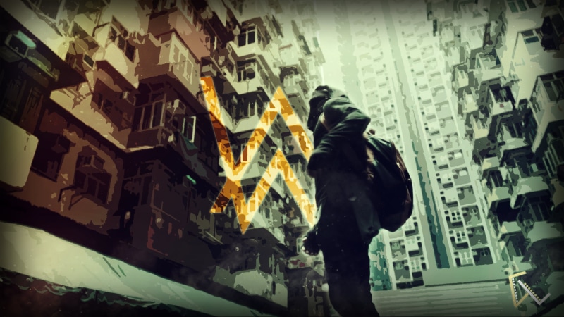 music, building exterior, digital art, architecture, lifestyles, Alan Walker, day, city life, city, built structure, artwork, real people, rainy season