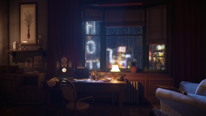 the atmosphere of the city, 4K, Hangar 13, game rainy city, slush, night city, city, Mafia definitive edition, day, Mafia, signs, night, the city of lost heaven