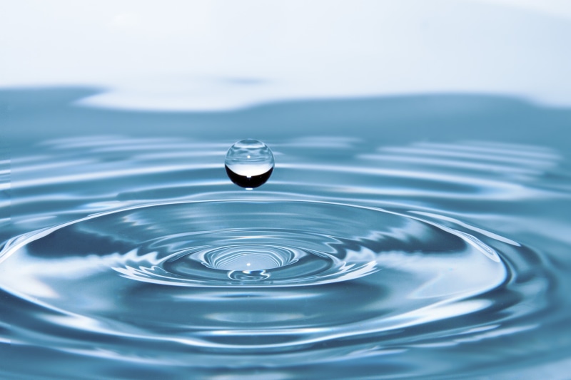 rippled, bubble, no people, blue background, backgrounds, nature, rain, beauty in nature, selective focus, simplicity, studio shot, impact, drops, falling