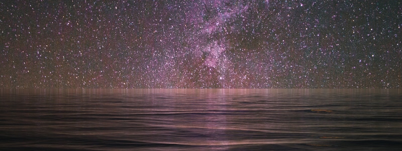 4K, star field, idyllic, water, nature, scenics - nature, landscape, body, waterfront, beauty in nature, space, star - space, stars, header, space and astronomy