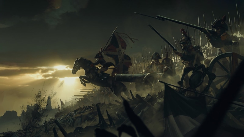 Banner, Weapon, Army, Canon, Napoleonic Wars, 1080P, Soldier, Artistic, Horse, Military