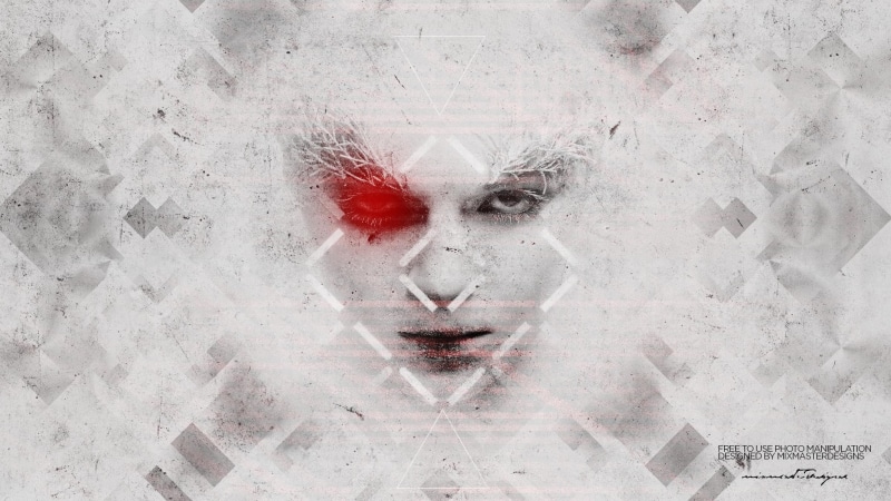 nature, triangle, day, indoors, creativity, red, art and craft, Illuminati, textured, front view, close-up, one person, human face, portrait, body part