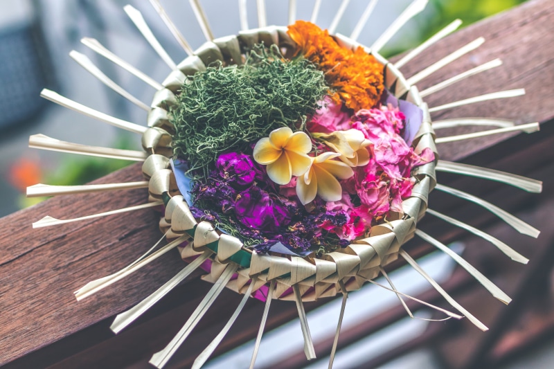 shallow, summer, decoration, ceremony, offering, ritual, still life, 5K, decor, balinese, color, close-up, hindu, party, table, celebration, religion