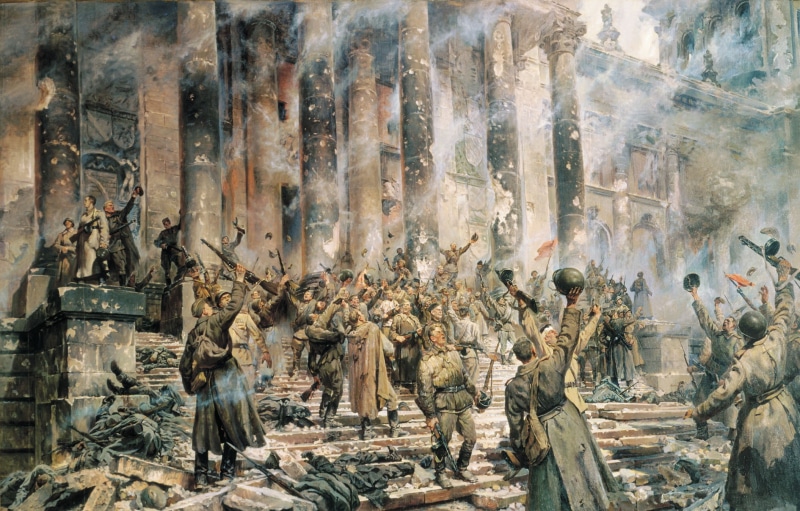 World War II, Berlin, 1080P, Red Army, Reichstag