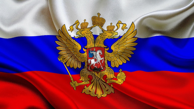 wave Pattern, white, The Flag Of Russia, patriotism, the flag of the Russian Federation, blue, rippled, clothing, indoors, 1080P, front view, textile
