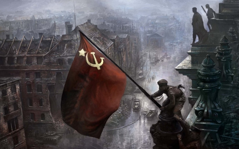 World War II, Berlin, Reichstag, Germany, 720P, red army, Hearts of Iron 3, USSR