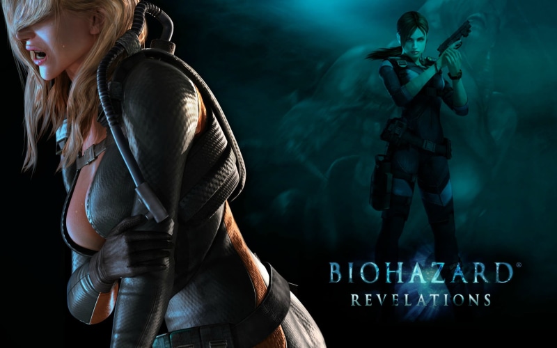 chest, stage, revelations, Biohazard: Revelations, holding, 1080P, digital, concert, music, standing, smoke - physical structure, Resident Evil