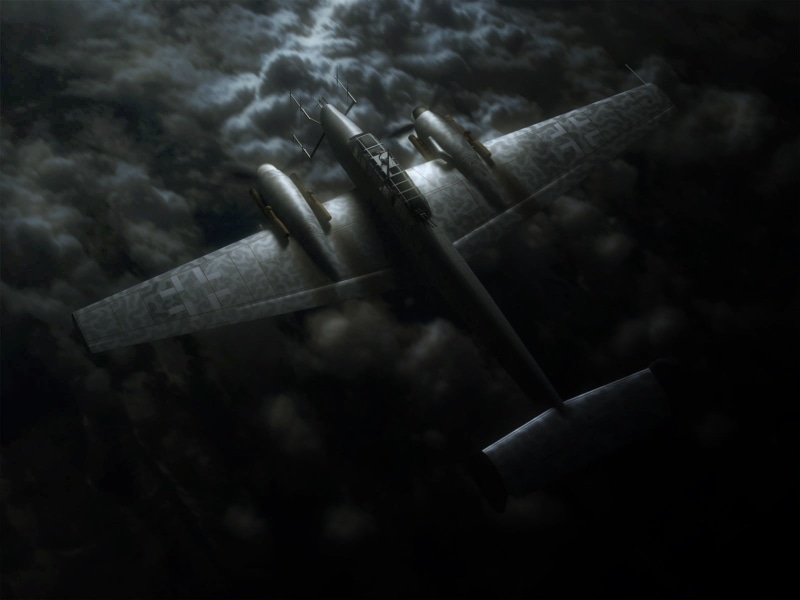 World War II, sharp, bf-110, warning sign, weapon, metal, night, indoors, smoke - physical structure, studio shot, no people, social issues, Luftwaffe