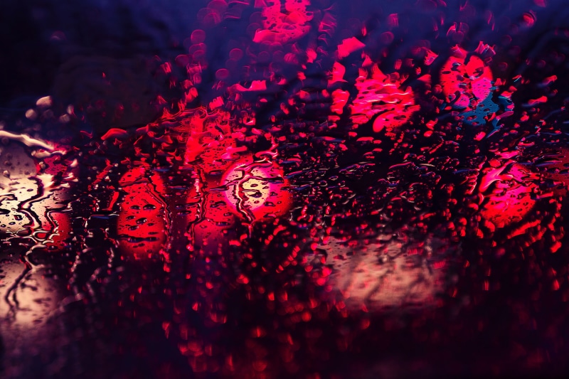 through glass, Abstract, light, shot, illuminated, red, full frame, light - natural phenomenon, nightclub, no people, defocused, event, water, indoors
