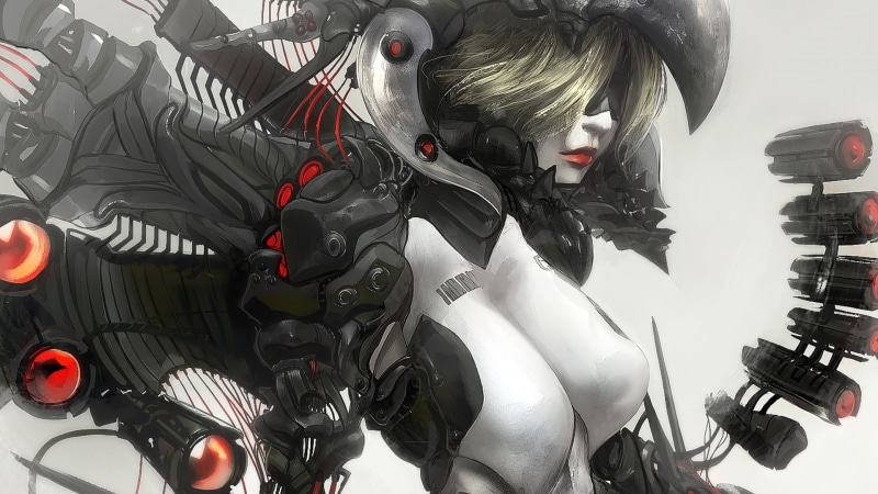 imagination, character, fantasy art, backgrounds, artwork, science, futuristic, arts culture and entertainment, robot, helmet, occupation, 1080P, science fiction