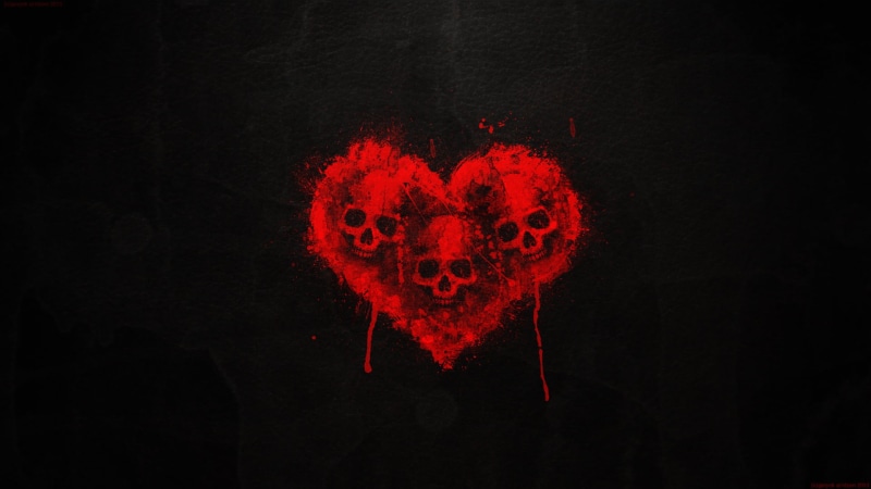 black Color, Skull, black background, rose - Flower, celebration, decoration, blood, nature, positive emotion, romance, paint, valentines Day - Holiday