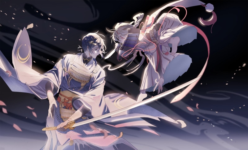 Anime, Touken Ranbu, Imanotsurugi (Touken Ranbu), Mikazuki Munechika, 1080P