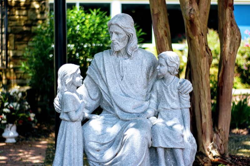 religion, human representation, Catholic, representation, 4K, male likeness, art and craft, idol, tree, virginia, christ, sculpture, spirituality, nature