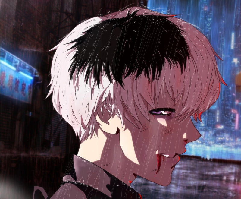 Ken Kaneki, Haise Sasaki, Anime, Tokyo Ghoul:re, 1080P