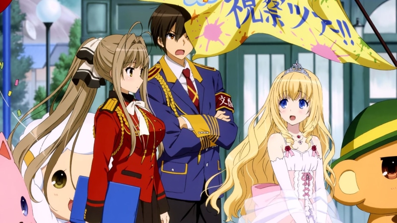 Macaron (Amagi Brilliant Park), Kanie Seiya, Fleuranza Latifa, Moffle (Amagi Brilliant Park), 1080P, Sento Isuzu, Amagi Brilliant Park