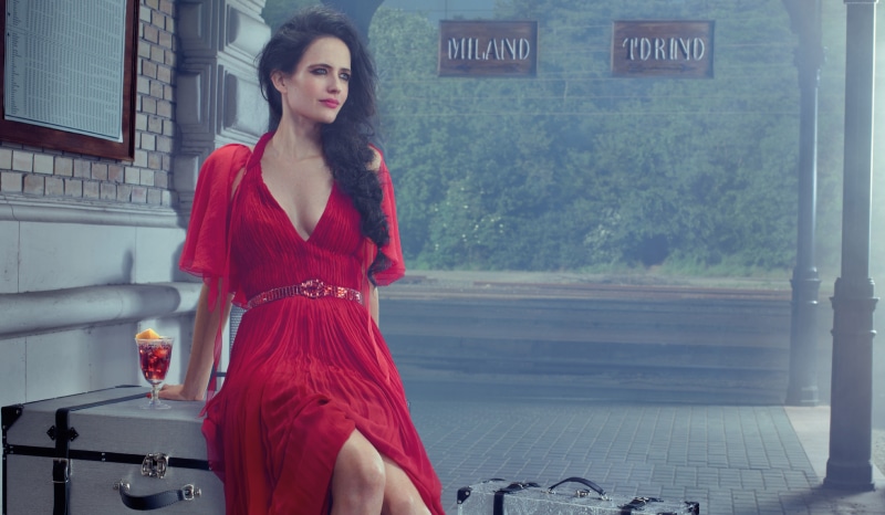 dress, actress, 5K, red, Eva Gaelle Green, Eva Green, brunette, Penny Dreadful, model