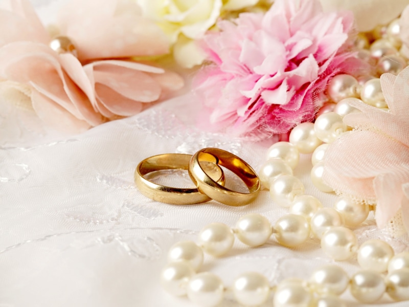 pair, plant, diamond, backgrounds, gold, wedding, colored, decoration, flowering plant, gift, wedding Ring, ornate, symbol, luxury, engagement, engagement Ring