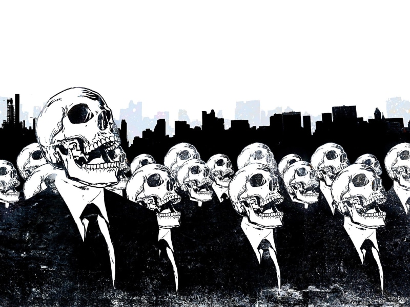 people, nature, human Face, smiling, festival, building exterior, business, no people, 1080P, activity, clear sky, women, skull, representation, outdoors