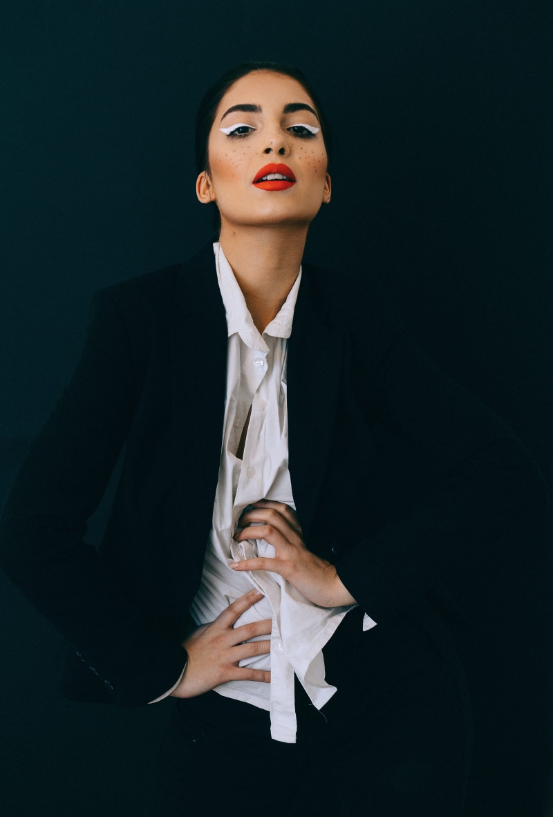 girl, jacket, pose, fashionable, fashion, young women, style, adult, photoshoot, person, beauty, contemporary, wear, one person, front view, 2K, stylish
