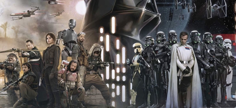 SW, film, movie, Rogue One: A Star Wars Story, 4K, Death Troopers, Death Star, blaster, Galactic Empire, cinema, assault troops, Darth Vader, man, Stormtroopers