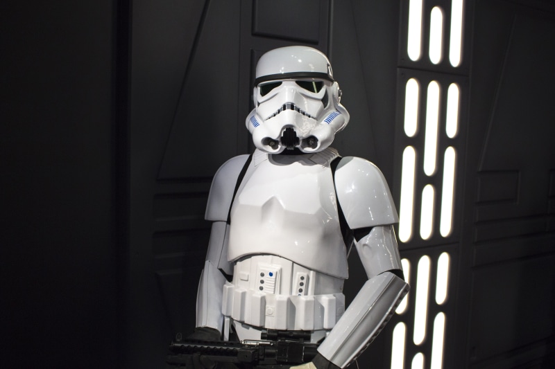 Starwars, front view, space travel, sience fiction, character, technology, spooky, Star Wars, one person, storm, human representation, illuminated, security