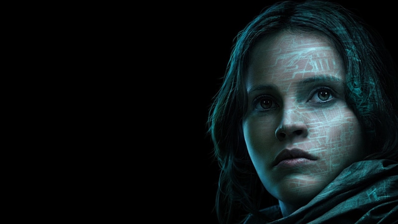 eys, girl, light, seifuku, uniform, rebel, brunette, assault rifle, cinema, insurgent, hd, log hair, 1080P, Felicity Jones, gun, official