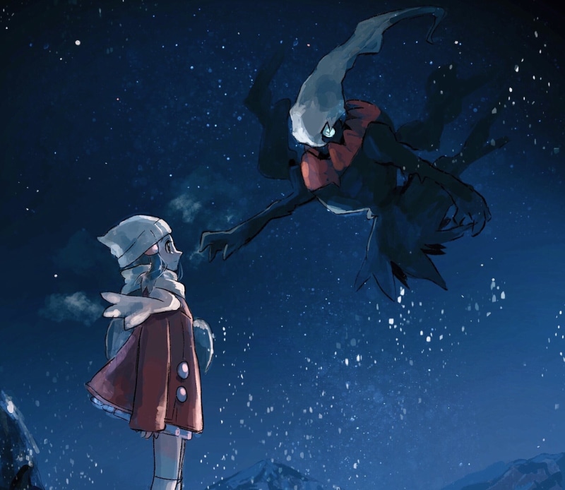 Dawn (Pokémon), Pokémon, 1080P, Pokémon: Diamond and Pearl, Darkrai (Pokémon)