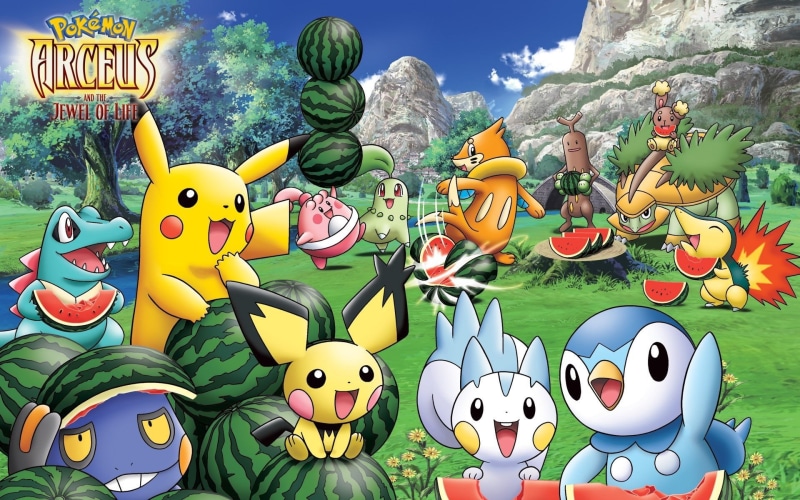 Pikachu, human representation, celebration, Piplup (Pokémon), Movie, festival, outdoors, sky, communication, art and craft, toy, smiling, 1080P, for sale