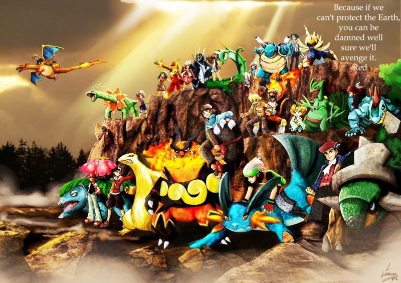 art and craft, spirituality, Rosa (Pokemon), Blastoise (Pokémon), Pokémon, carnival - celebration event, large group of people, group of people, Brendan (Pokemon)