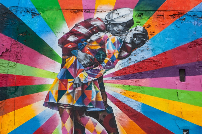 art and craft, street Art, 2K, vibrant color, graffiti, High Line, backgrounds, near, street, new, spray paint, striped, city, line, New York City, design
