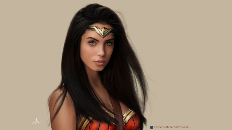 contemplation, adult, copy space, young women, costume, young adult, wonder, hairstyle, one person, portrait, indoors, front view, fan art, 4K, women