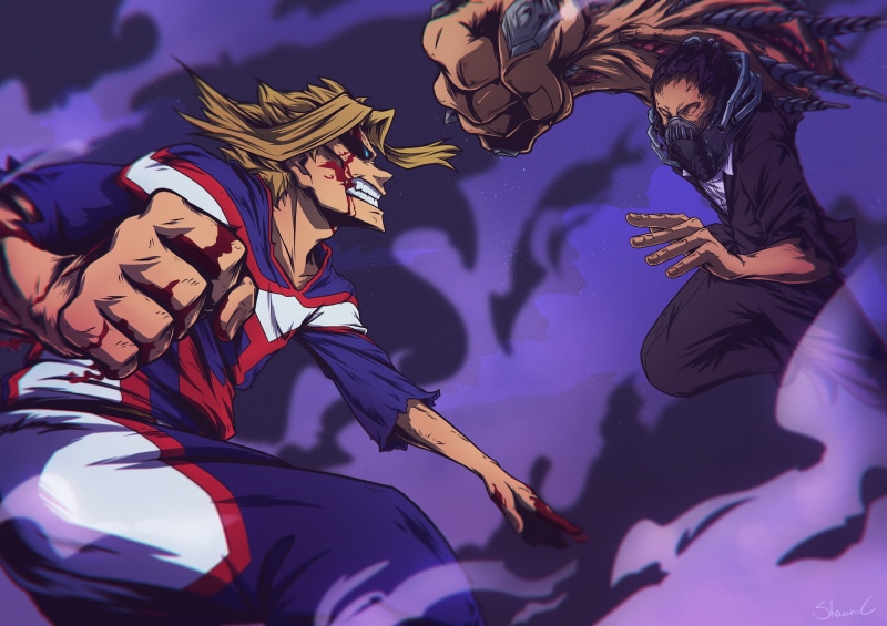 My Hero Academia, All Might, Toshinori Yagi, 1080P, All For One (Boku No Hero Academia), Anime