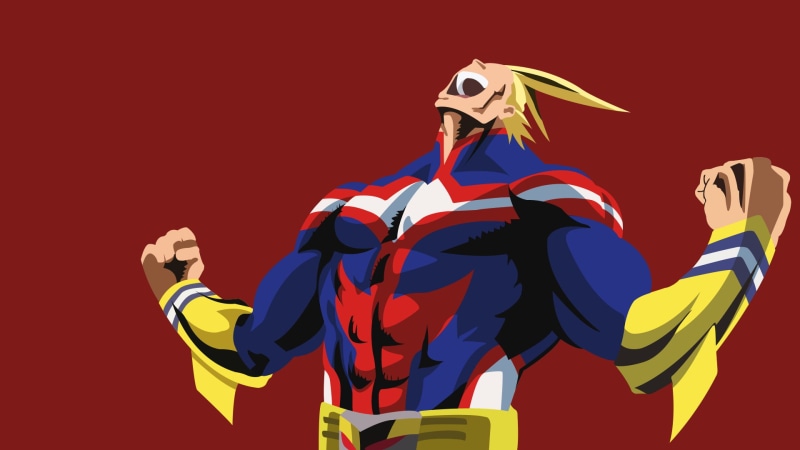 1080P, My Hero Academia, Toshinori Yagi, Anime, My Hero Academia the Movie: The Two Heroes, All Might