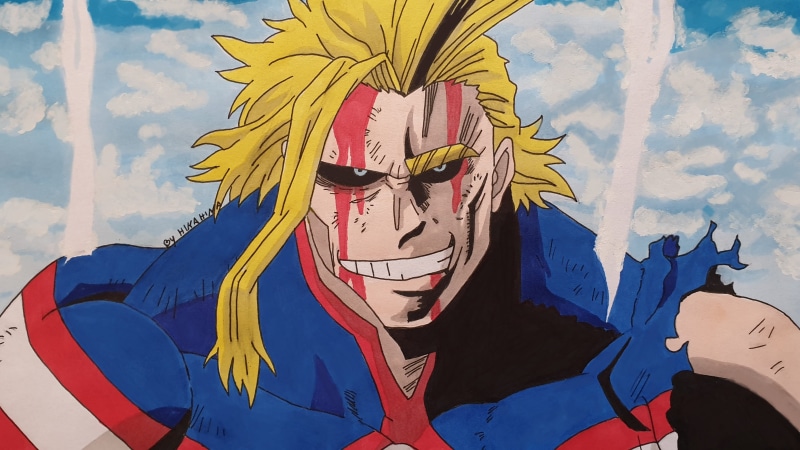 All Might, Anime, 2K, Toshinori Yagi, My Hero Academia