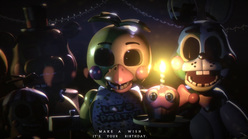Balloon Boy (Five Nights at Freddys), Toy Chica (Five Nights at Freddys), Five Nights At Freddys 2, Five Nights at Freddys, 1080P, Toy Freddy (Five Nights at Freddys)