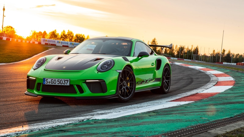 911, Weissach, rs, 2018, gt, package, Porsche, green, k, 4K, GT3