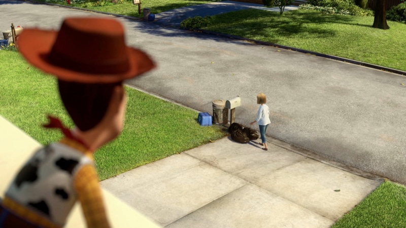 day, Toy Story, high angle view, positive emotion, Toy Story 3, men, boys, full length, animated movies, plant, two people, casual clothing, movies, 1080P