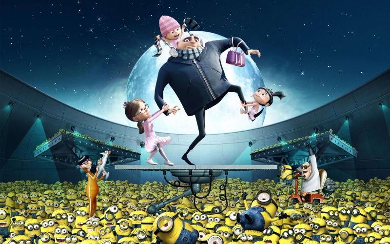 kids, 2K, minions, despicable, gru