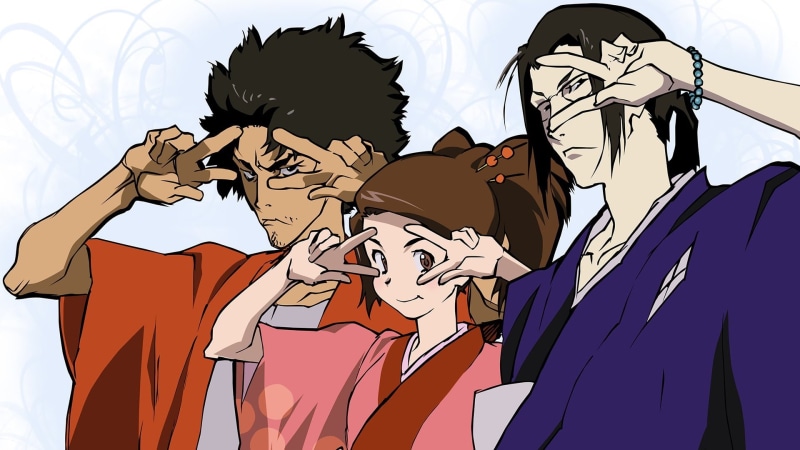 lifestyles, front view, Fuu, human body part, indoors, standing, human representation, day, Jin (Samurai Champloo), creativity, waist up, Samurai Champloo