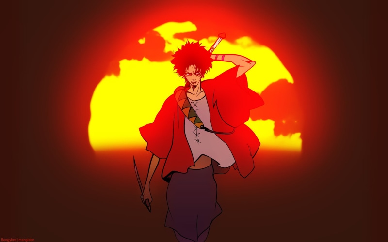anime, mugen, samurai, hd, champloo, 1080P, cartoon/comic