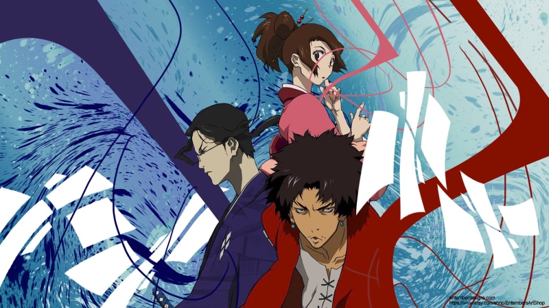 Jin (Samurai Champloo), Mugen (Samurai Champloo), Samurai Champloo, Fuu (Samurai Champloo), 1080P, Anime