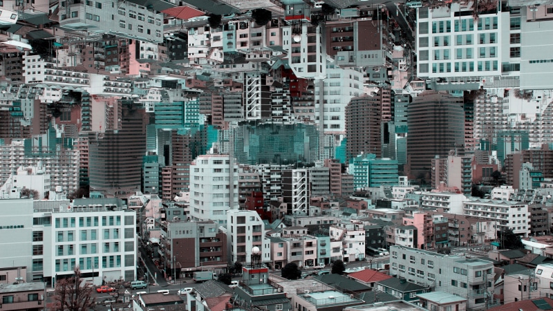 building, distortion, 1080P, studiosoja, photo manipulation, photography, cityscape