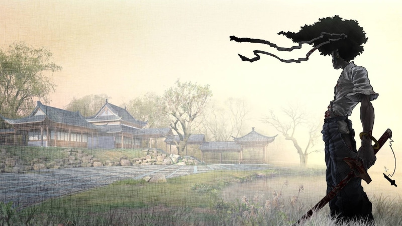 1080P, anime, Afro, Afro Samurai