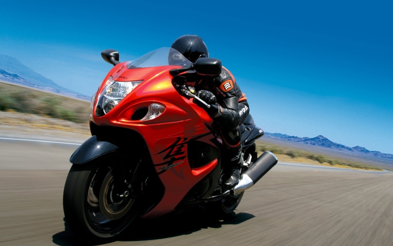 2008, hayabusa, 2K, motorcycle, red, suzuki, black