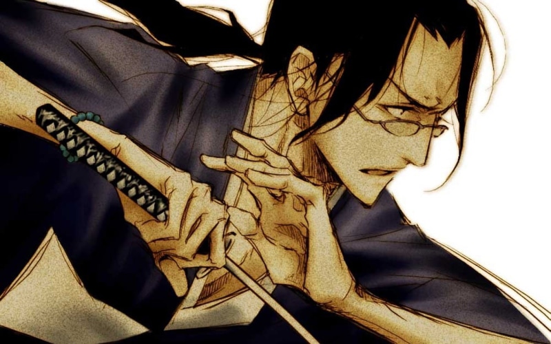 no people, close-up, leather, Samurai Champloo, sword, shoe, samurai, necktie, black color, well-dressed, 720P, menswear, Jin (Samurai Champloo), indoors