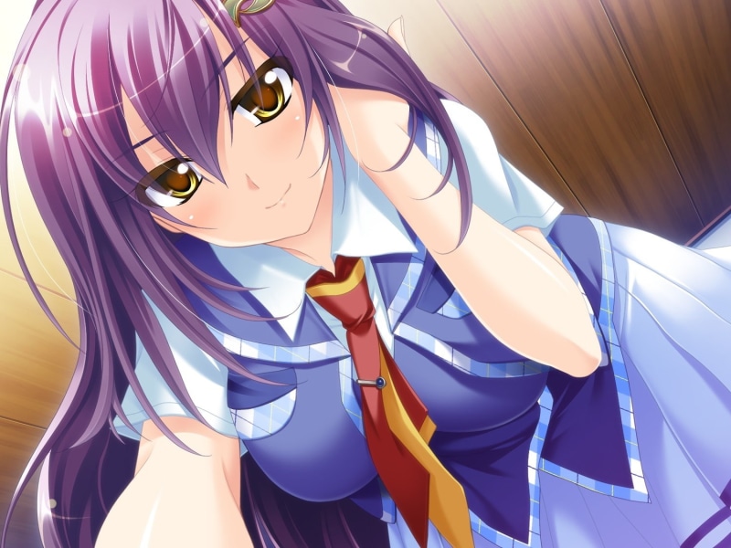 lighting equipment, reflection, nature, full frame, glass - material, purple, still life, close-up, Kanna, indoors, Koisuru koto to mitsuketari, Game cg